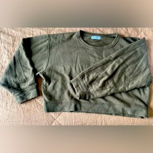 Mikoh Cotton Cropped Sweater - Size 1